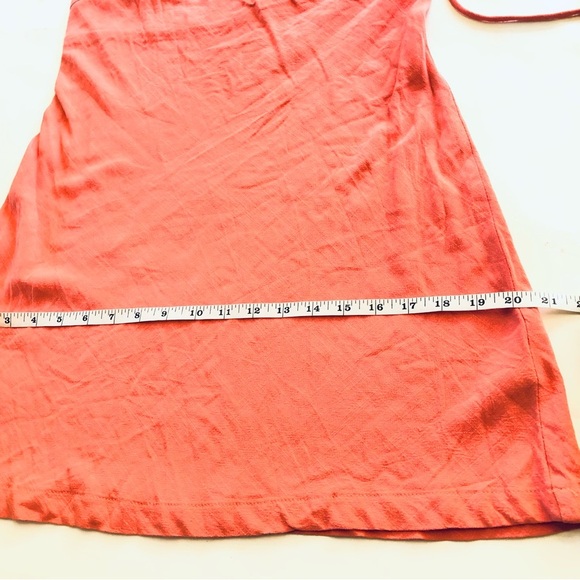 Petal & Pup Women's Sawyer Watermelon Linen Blend Mini Slip Dress Size S - Picture 13 of 13